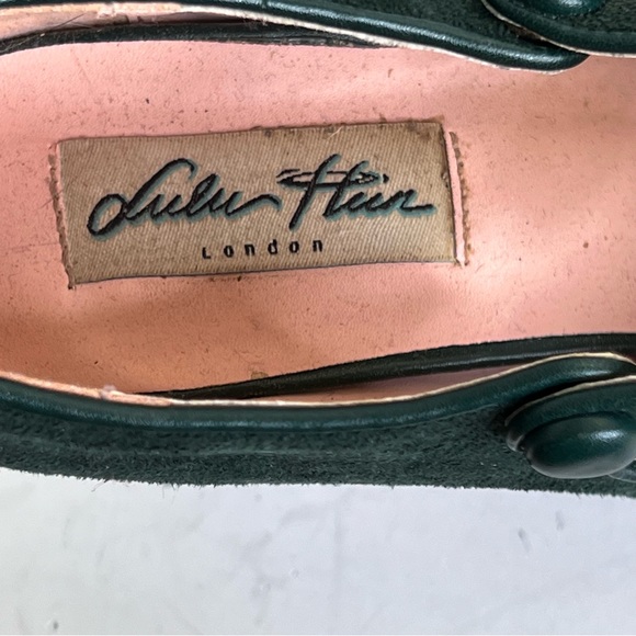 Lulu Hun Shoes Lulu Hun Elodie Hells 94s Style Pinup Emerald Green